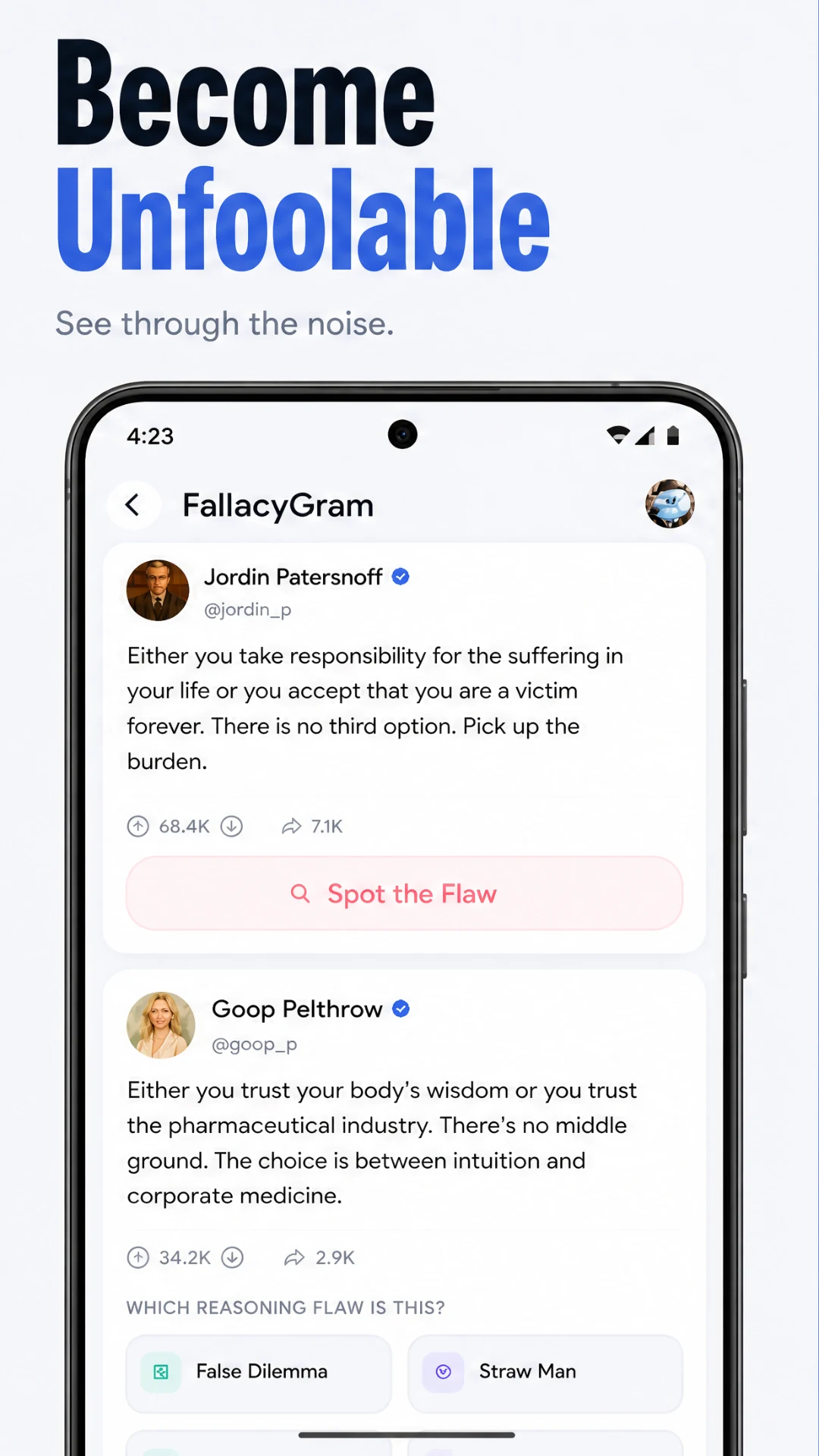 Fallacy: Brain Training Logic screenshot