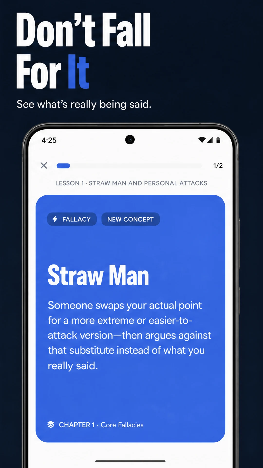 Fallacy: Brain Training Logic screenshot